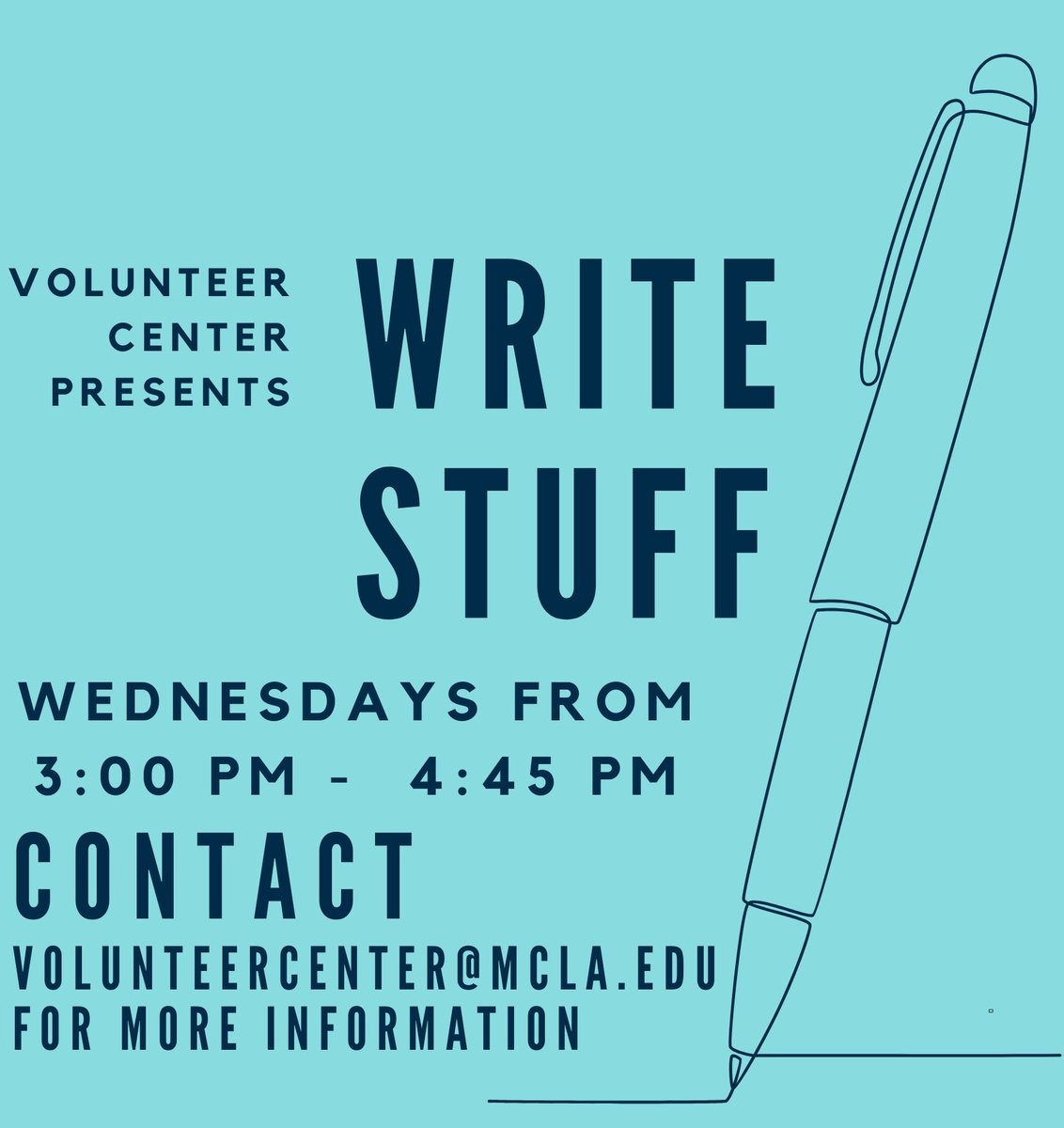 MCLAservice's tweet photo. An afterschool program that brings college students together with local 4th through 6th graders to engage with and learn about creative writing. This program meets Wednesdays from 3:00 pm -  4:45 pm. No prior creative writing experience is required!  #communitytrailblazers https://t.co/AiIPOmCPRi