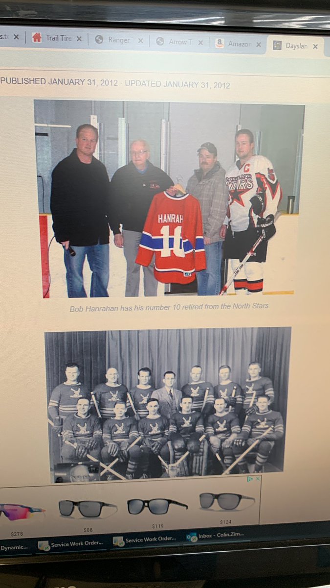 The Daysland Northstars Organization Is extremely saddened to learn of the passing of Bob Hanrahan. Bobs number was retired by the North stars and he would never miss a game after his playing days. We send our condolences to his family and friends.