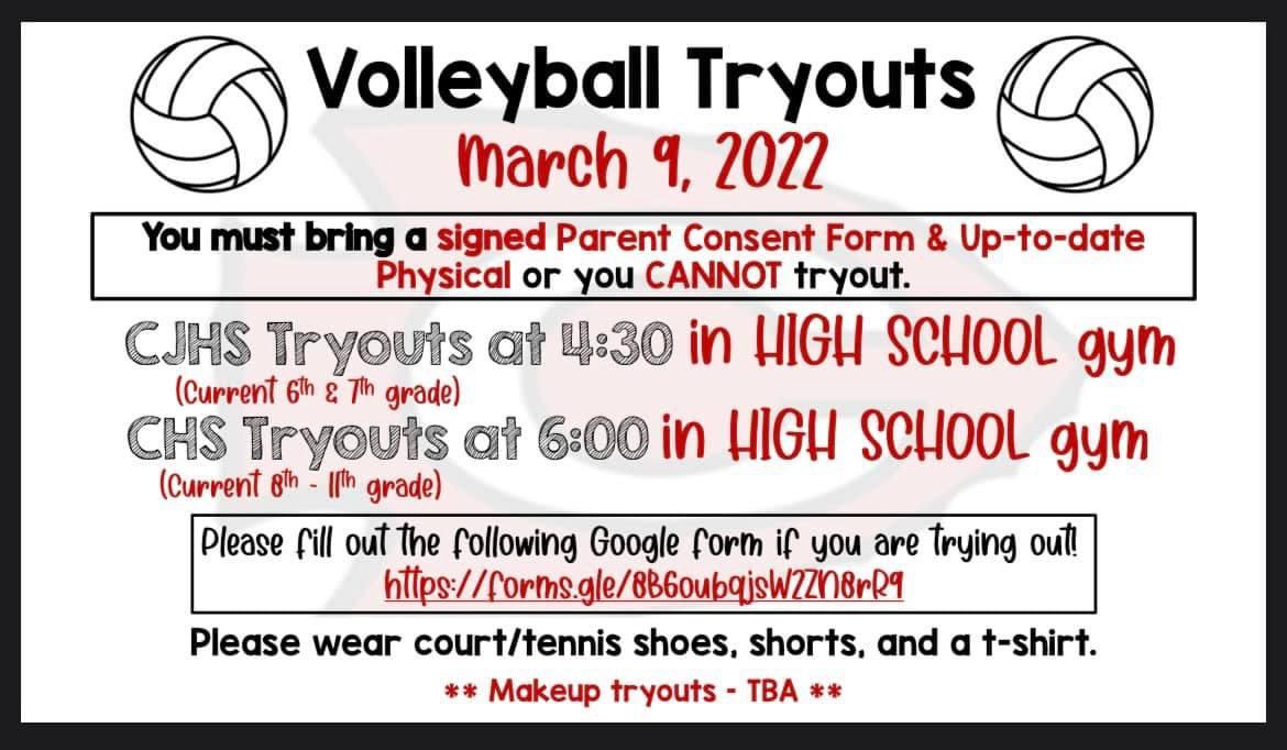 Clinton High School Volleyball tweet media