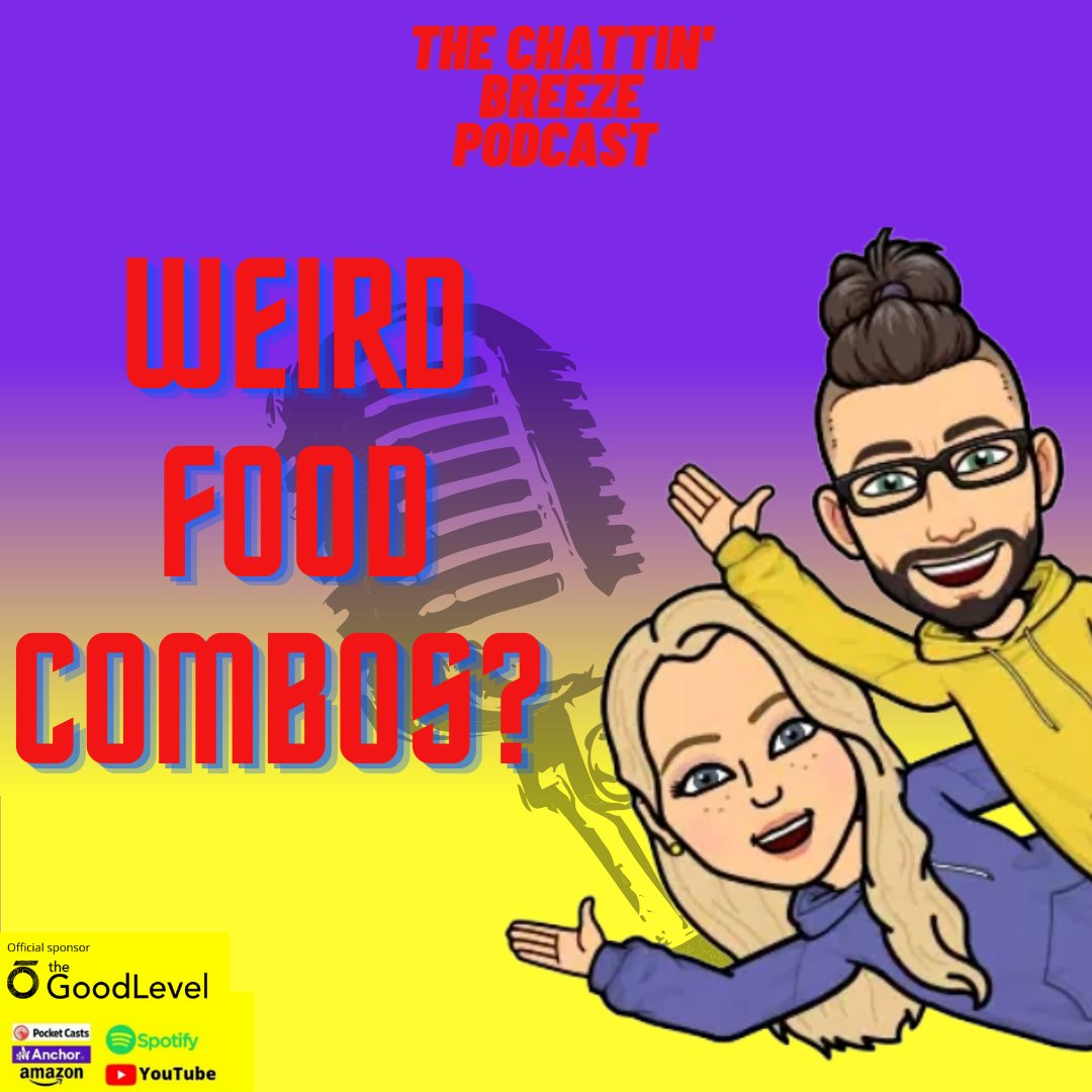 TheChattinBP's tweet photo. We would love for you to send in any weird food combos you love and want us to try we will try them on the show Thanks for your support, and we can't wait to hear your responses!! #questions #podcast #podcastlife #getinvolved #joinin #partoftheshow #oddfood #weirdfoodcombos https://t.co/xLz6FX44lI