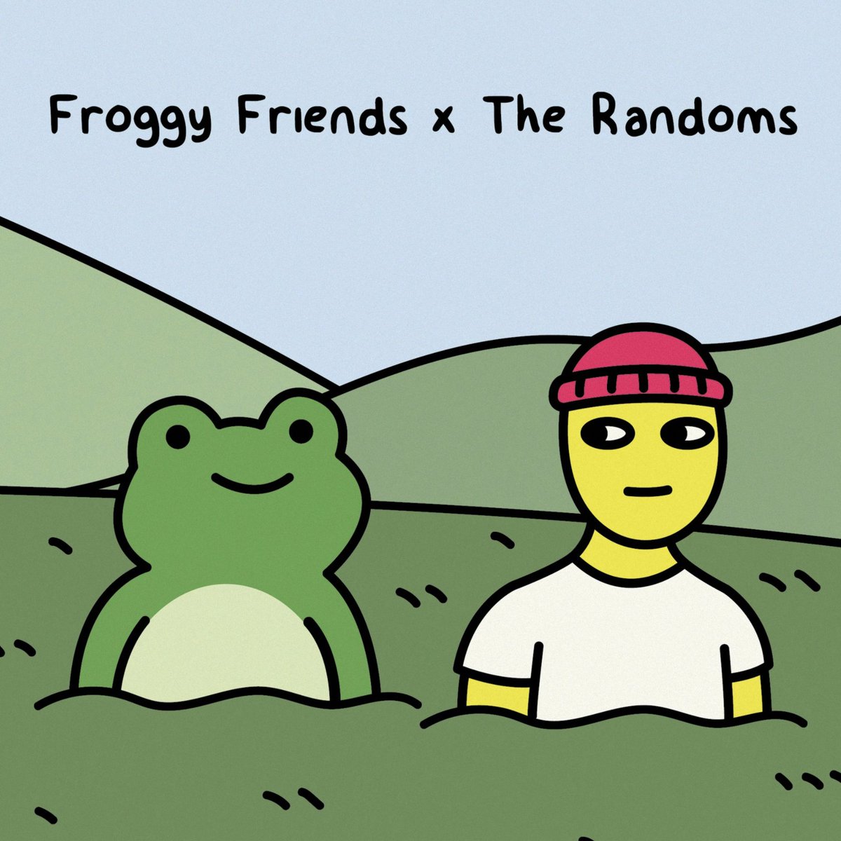 The Randoms  X Froggy Friends 🐸💚

We’re happy to announce that we have teamed up with <a href="/FroggyFriendNFT/">meena</a>  to give away 5 of their WL spots to our community! 

To enter: 
- Follow <a href="/FroggyFriendNFT/">meena</a>  &amp; <a href="/therandomsnft/">The Randoms</a>  
- Like &amp; RT 
- Tag some randoms frens

⏰ 24 hrs