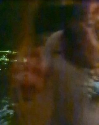 Was messing about with my phone in the window and when I played it back in slow motion in a few of the frames was this creature to my left anyone know what it is?