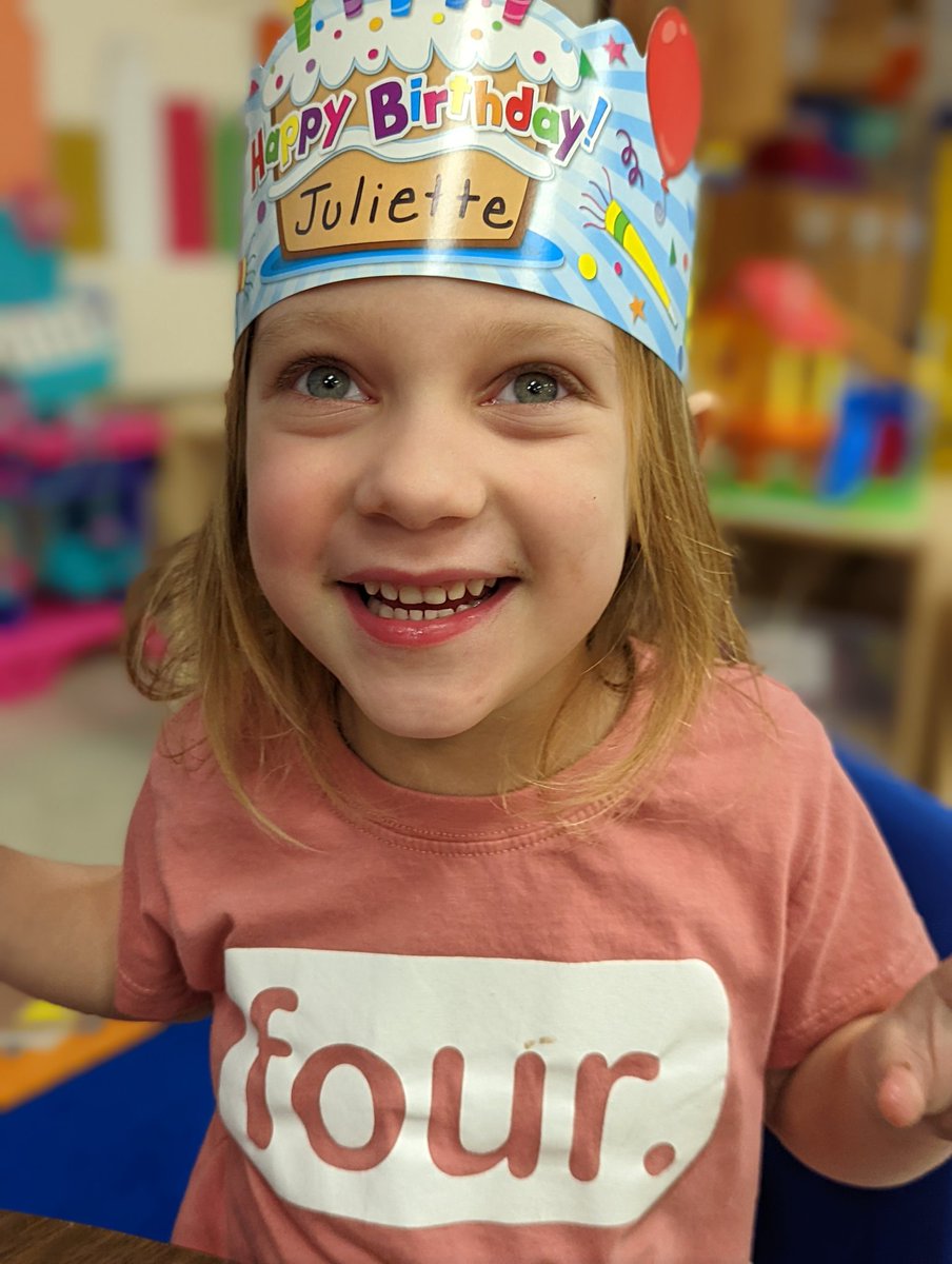 Mrs_Garofalo's tweet photo. Happy birthday, Juliette! 🎈🎂🎉 https://t.co/OkCpan0ib3