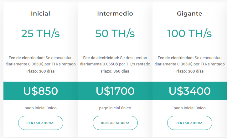 MiningNano's tweet photo. Nuevos planes disponibles! https://t.co/2SBLX6XO1T