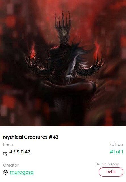 muragosa's tweet photo. 🔥New Drop🔥
Just minted #LordOfDarkness for 4 #tezos on @kalamint_io hurry and grab it while u can ...

#NFTCommunity #NFT #CleanNFT #kalamint 

1/3👇🏻
https://t.co/QRxueYVjHG
2/3👇🏻
https://t.co/2p1apeSeMj
3/3👇🏻
https://t.co/ADZER01D5N https://t.co/EauRJxhrME