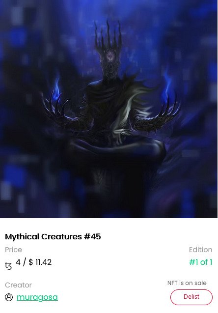 muragosa's tweet photo. 🔥New Drop🔥
Just minted #LordOfDarkness for 4 #tezos on @kalamint_io hurry and grab it while u can ...

#NFTCommunity #NFT #CleanNFT #kalamint 

1/3👇🏻
https://t.co/QRxueYVjHG
2/3👇🏻
https://t.co/2p1apeSeMj
3/3👇🏻
https://t.co/ADZER01D5N https://t.co/EauRJxhrME