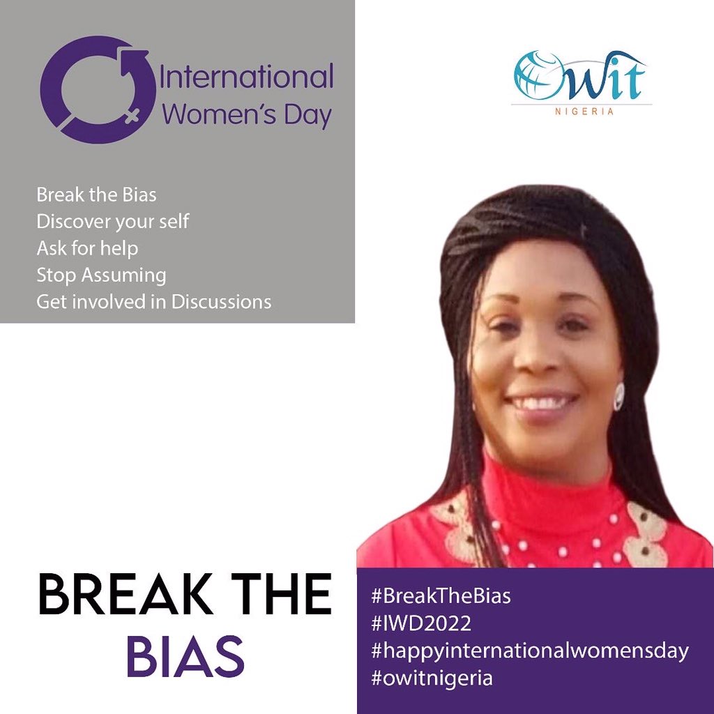 OwitNig's tweet photo. Believe in Yourself
Believe that you are enough
Believe you are worthy of Love 
Believe you deserve Greatness 
#Break the Bais.
#Happy IWD
#OWIT INTERNATIONAL
#OWIT NIGERIA https://t.co/IMbenAJ0uB