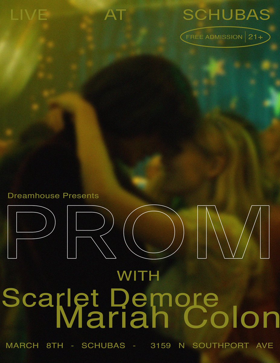 weareprom's tweet photo. CHICAGO TOMORROW https://t.co/HWIrSsNlaG