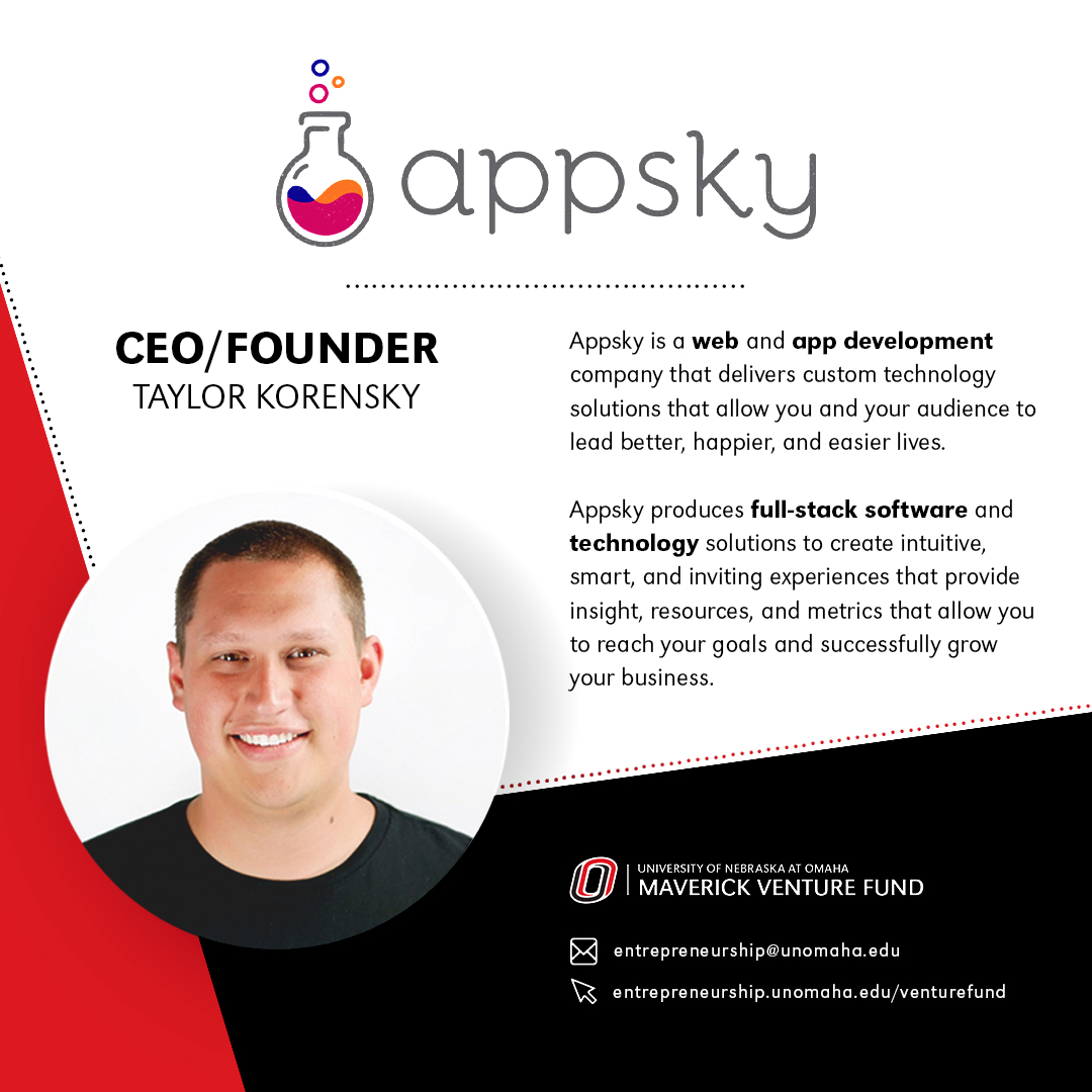 Appsky joined the Maverick Venture Fund’s portfolio in 2020 when the Maverick Venture fund invested $10,000 of convertible debt in Appsky.

🎨 | <a href="/helloappsky/">appsky</a> 

🌐 | appsky.io

#appsky #portfolio #company #venturecapital #unomvf #unocief