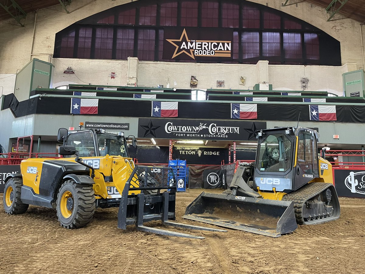 JCBna's tweet photo. Rodeo Tested. Rodeo Approved. What a great week in Texas for @TheAmericanTR! Hope to see you all again next year! https://t.co/h6kmqKoToX