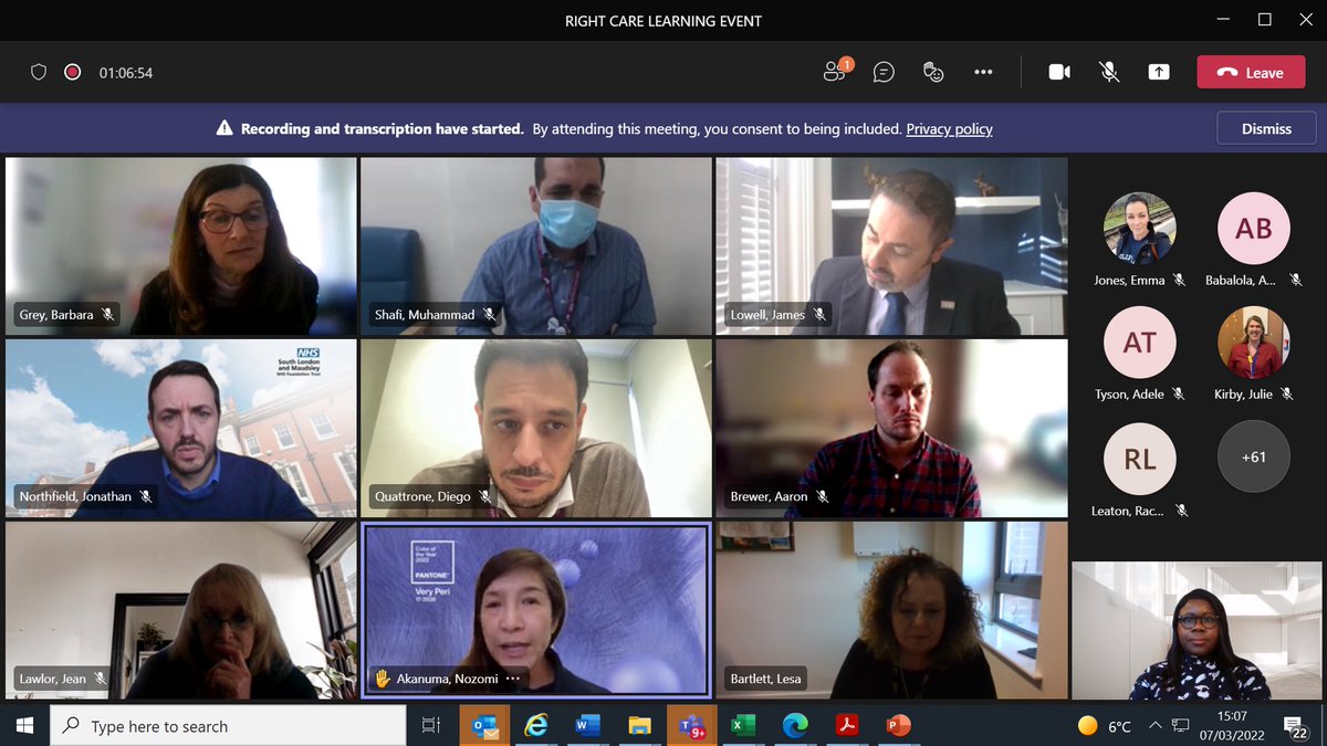 ⁦@MaudsleyNHS⁩ Right Care learning event. Such a great event with amazing colleagues where so much learning was shared. #OutstandingCare #RightCare. ⁦@PeaceAjiboye⁩ ⁦@ollythesquid⁩ ⁦@OTannag⁩ ⁦@RasaqMaudsley⁩