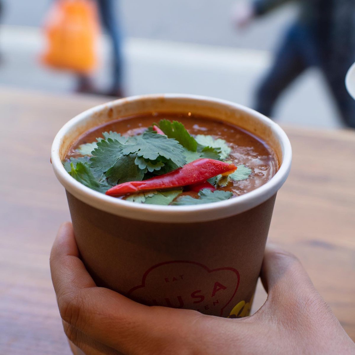 Busy week? Keep up your strength with a nourishing, satisfying bowl of soup. 🍲

This week's soups:

🍗Soto Ayam Indonesian Chicken
🥩Beef Ishtu 
🦐Singapore Tiger Prawn Laksa
🥔Aloo Sabzi
🌶Vegetarian Chilli - VG
🍄Hokkaido Cream of Mixed Mushrooms