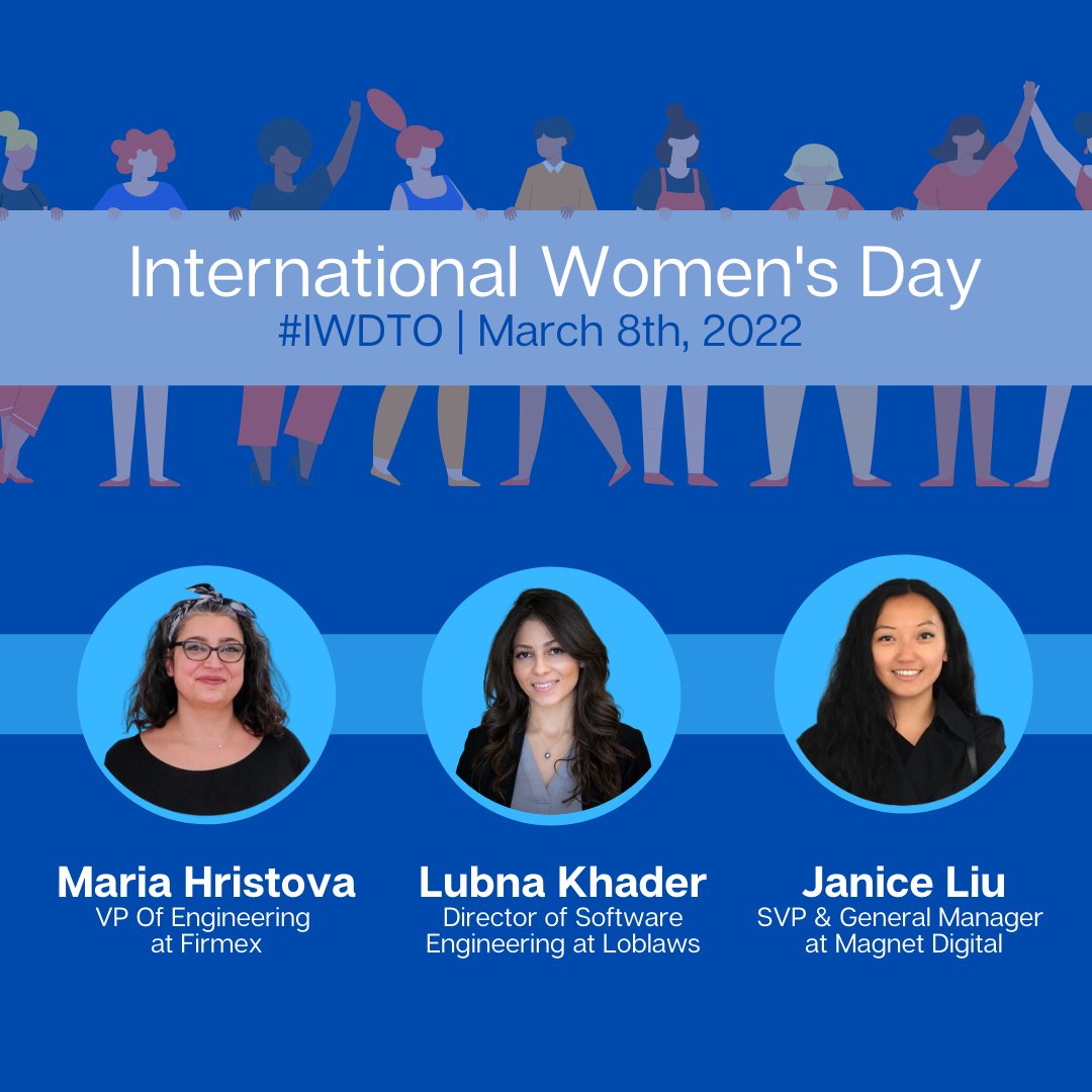 #IWDTO is live tomorrow!! We're excited to partner with @DevTO to bring our community together, to get inspired, and learn from great female leaders this #IWD. Register here >> techto.org/events/techtog…… See you there! #InternationalWomensDay #Events