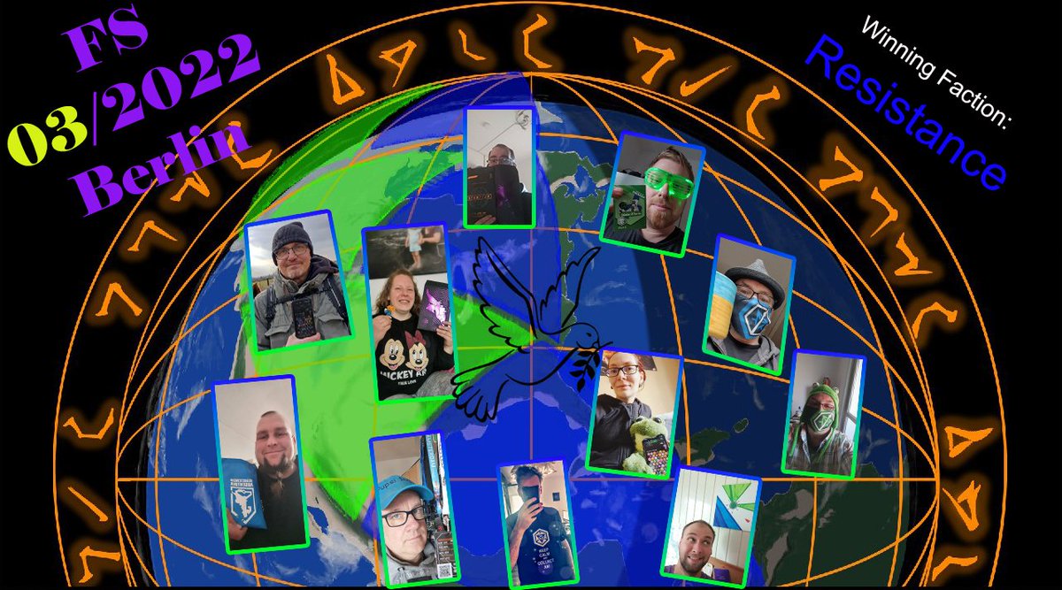 BerlinIngress's tweet photo. This marvelous March the fifth, a group of thirty four peaceful ingress players went online in Berlin and recharged their portals. Another First Saturday finished! #IngressFS #IngressFSatHome https://t.co/1Zga1C3tiS