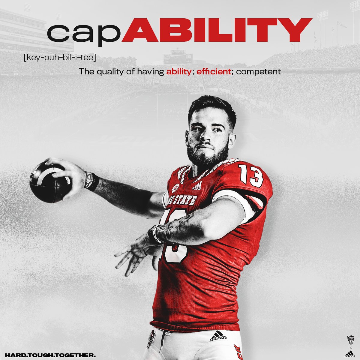 PackFootball's tweet photo. #PackFacts: In addition to setting a π¬π’π§π π₯π-π¬πππ¬π¨π§ TD pass record, QB Devin Leary is writing his name in theπΊπΊπ ππππππ record books
Pass eff. (2nd, 141.1)
Int avoidance (2nd, 1.59)
Pass yds/gm (3rd, 230.9)
Comp. pct. (5th, .599)
TD passes (6th, 51)
#HTT https://t.co/iEpwZQJtDv