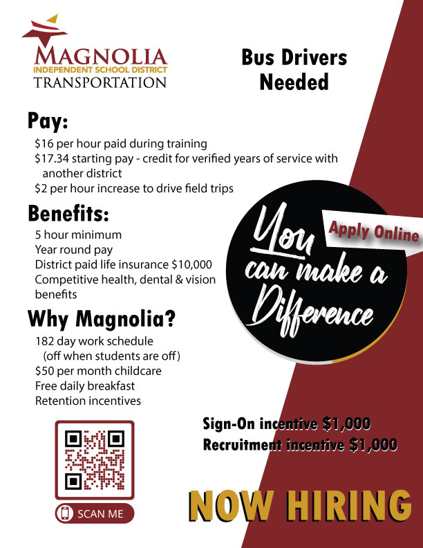 Magnolia ISD Transportation tweet media