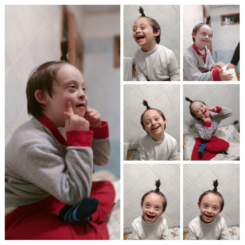 AnnaritaManzi's tweet image. Troppo bellooooo ilmiobimbo #speciale il tuo #codino #birbante #modello per un giorno