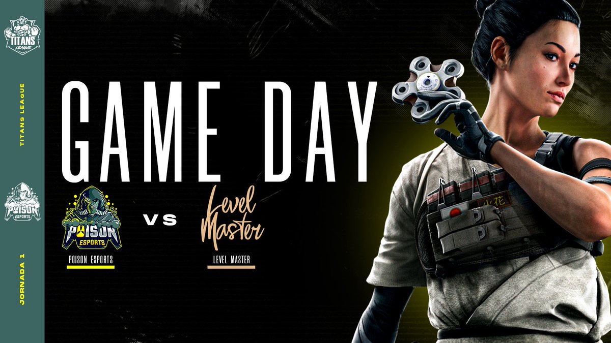 Llego el día, hoy empezamos nuestra travesía en la <a href="/TitansLeague1/">Titans League</a>, lo daremos todo por esa victoria.

⏱HOY 6PM MX.
🆚 <a href="/LevelMasterLM/">Level Máster eSports</a> 
💻 twitch.tv/titansleague

#LETSGOPOISON #WEAREPOISON