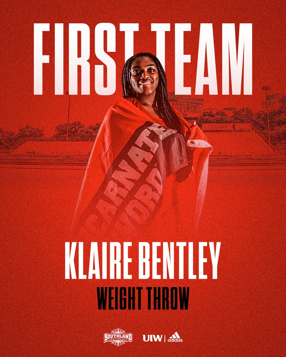 UIWTrackXC's tweet photo. @SouthlandSports .@SouthlandSports 1️⃣st Team All-Conference 🥇

#TheWord https://t.co/apF1ZUTx2p