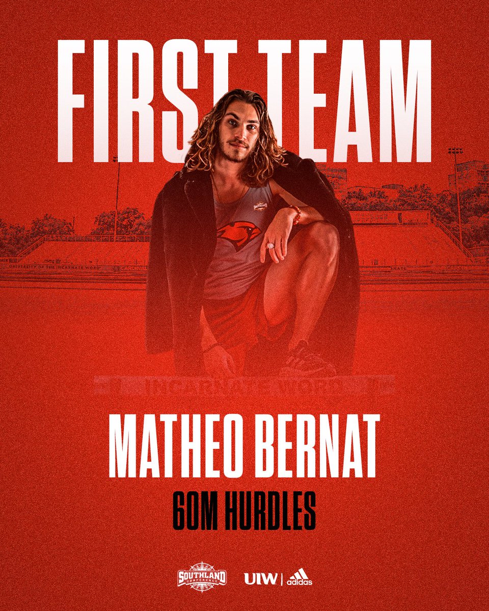 UIWTrackXC's tweet photo. @SouthlandSports .@SouthlandSports 1️⃣st Team All-Conference 🥇

#TheWord https://t.co/apF1ZUTx2p