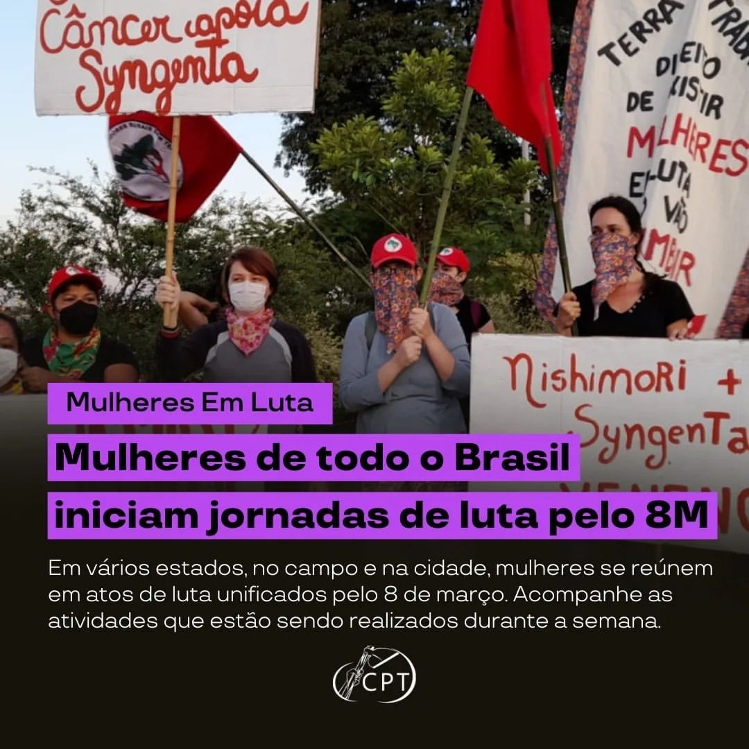 spmnacional's tweet photo. #MulheresEmLuta #8M 👩🏾‍🦱👩🏽‍🌾♀️⚧️ Mulheres de todo o... https://t.co/colAe88jV2 https://t.co/tnVrTDmf9K