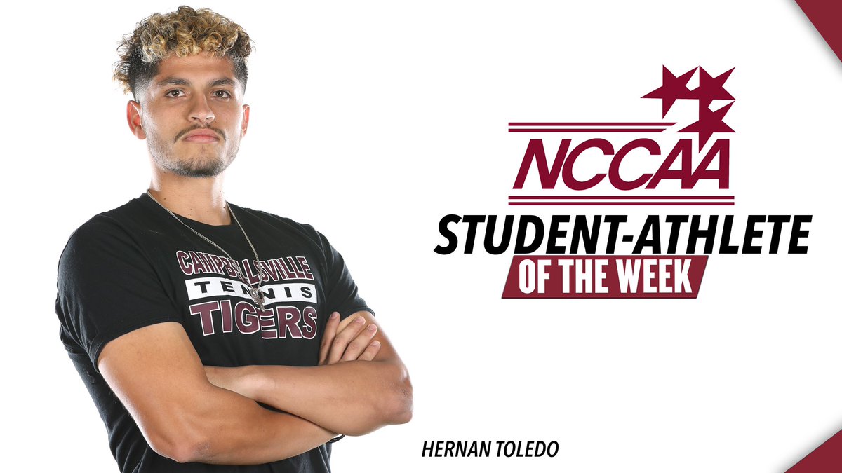 CvilleTigers's tweet photo. Starting the week off on a high note!! 

Congratulations Hernan &amp; Bailey on earning NCCAA Student Athletes of the Week!!

#WeAreCU https://t.co/eZ2ZeKupQI