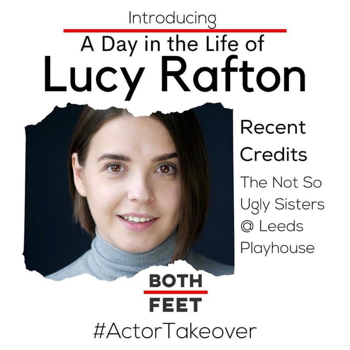 lucyrafton's tweet photo. Iโm doing a take over on the @BothFeetActing socials this week (Instagram &Facebook) if you donโt already follow them, get on it and find out what awesome projects iโm lucky to be working on at the minute! #actortakeover #musicaltheatre #film https://t.co/kjgsxhkoYX