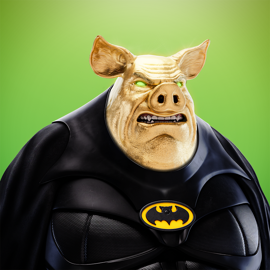 BatPork 🐽 >> #Batman 🦇

Just sayin'...

#NFTs #NFTCommunity #NFTCollection