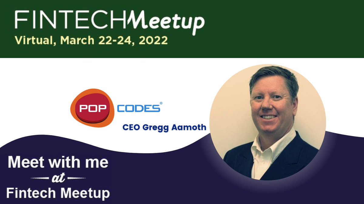 popcodes's tweet image. We&apos;re gearing up for #FintechMeetup once again and can&apos;t wait to meet! Are you attending? POP us a meeting request to learn about POPcodes&apos; cloud and smart payment terminal platform - delivering messaging straight to merchants.

#Payments #SmartTerminals #MerchantSatisfaction