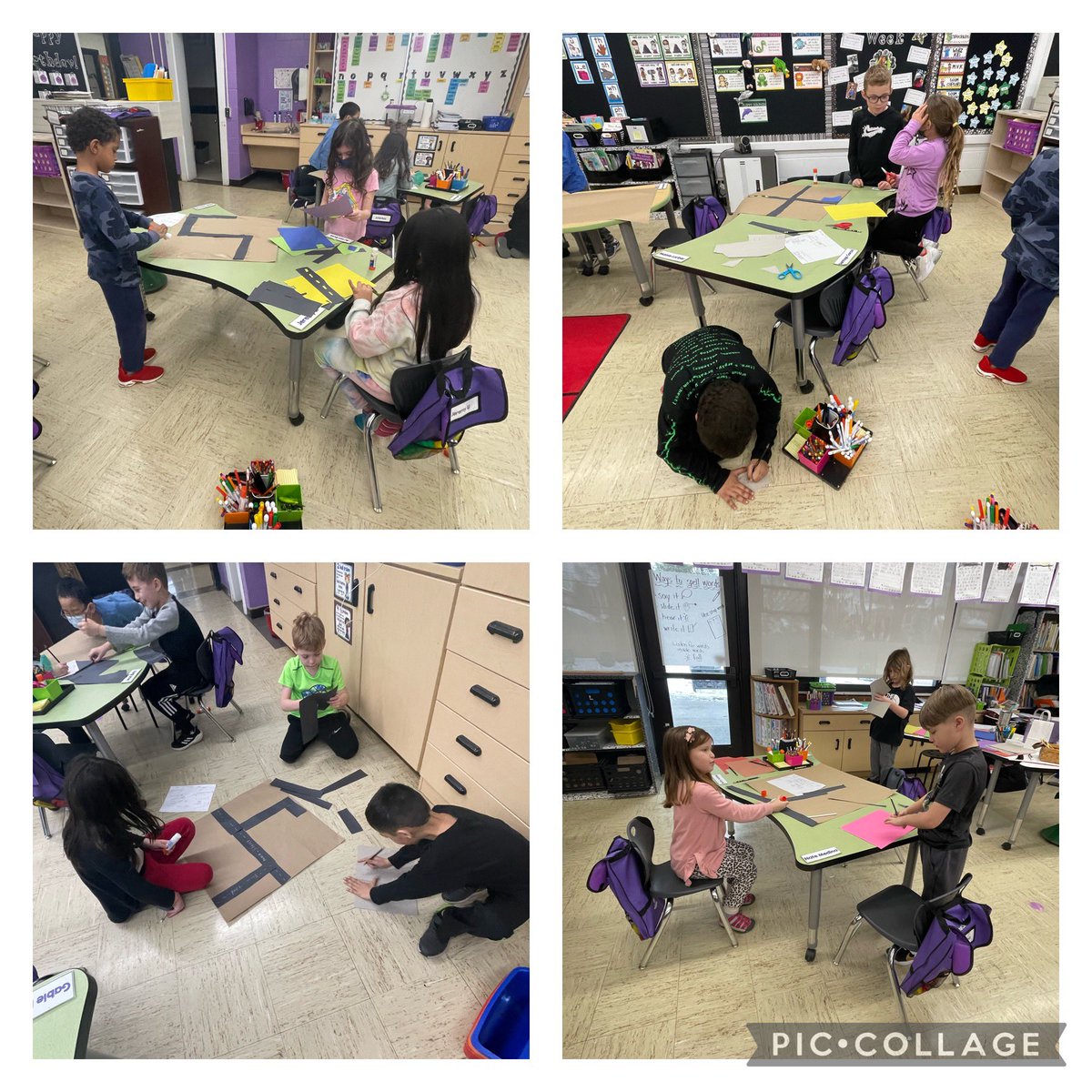 First grade cartographers hard at work! #kip109 #engage109