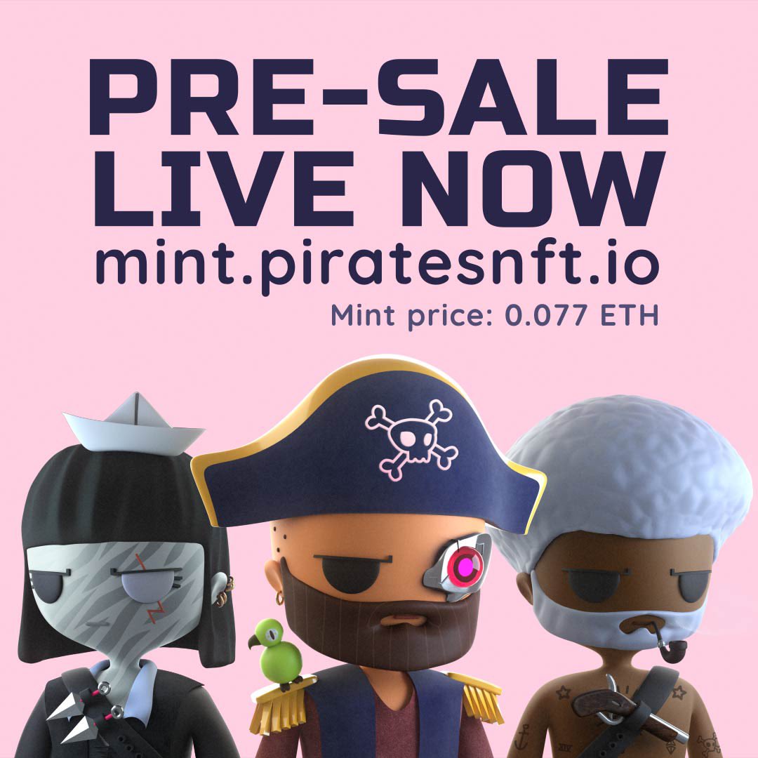 Pirates of the Metaverse 🔛 FLOW tweet media