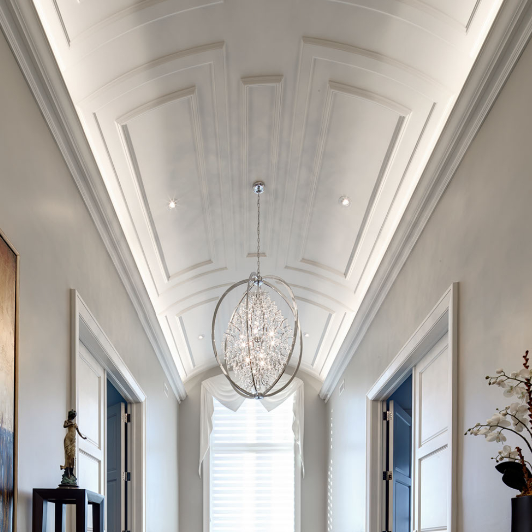 canamouldinc's tweet photo. Custom ceilings don't need to be confined to a particular room. Giving hallways the TRIMROC™ treatment can breathe new life into these often forgotten spaces.
#customceilings #cofferedceilings #ceilingbeams #interiormoulding #interiormolding #interiortrim #interiordesign https://t.co/6pexLcyPv3