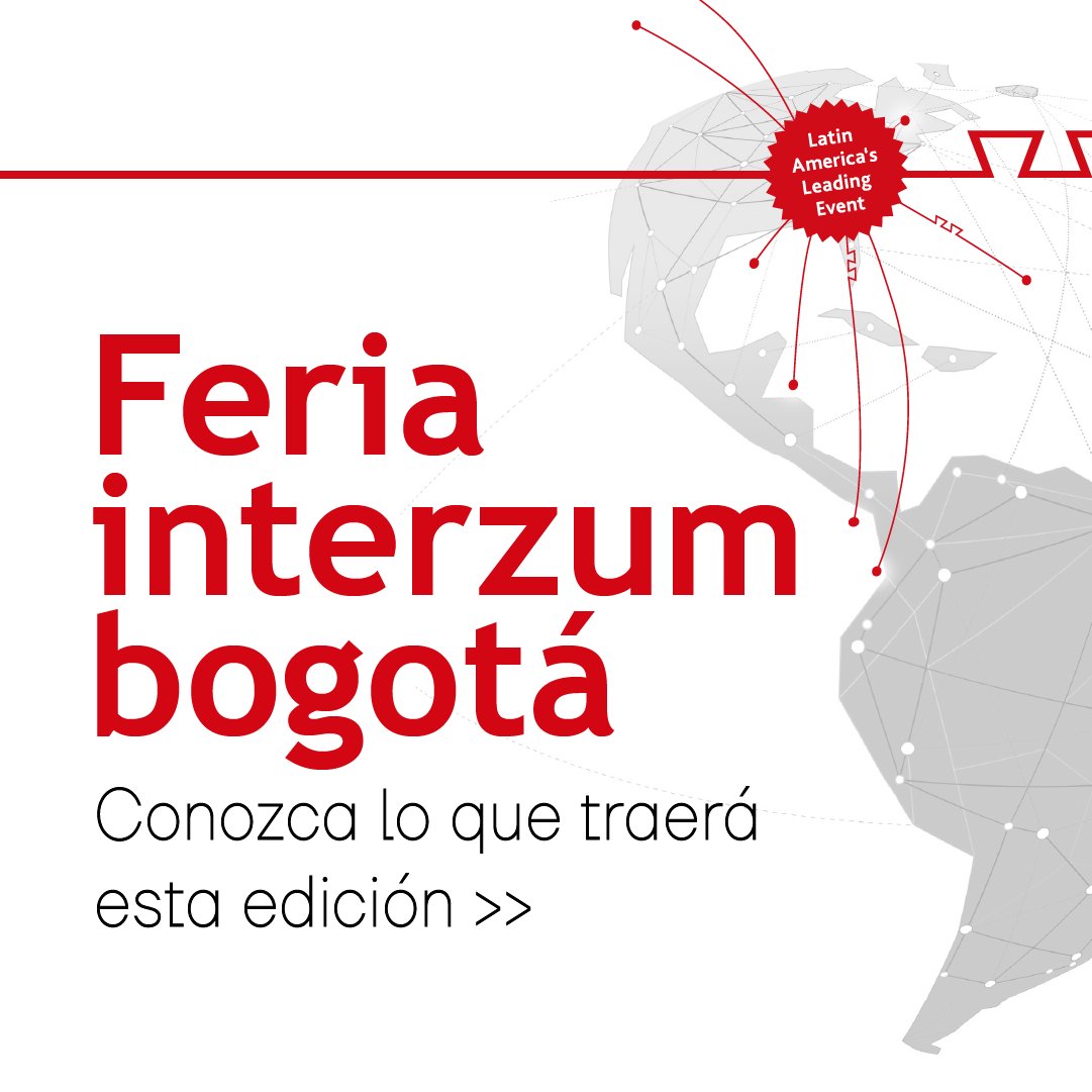 CorferiasBogota's tweet photo. 🔴Lo invitamos a conocer sobre los visitantes esperados en nuestra feria y las áreas especiales que tendremos en #interzumbogotá.

Conozca más de esta nueva versión de la feria conocida anteriormente, como la feria del Mueble y la Madera.

Lo esperamos del 10 al 13 de mayo https://t.co/wXFCGm2Z86
