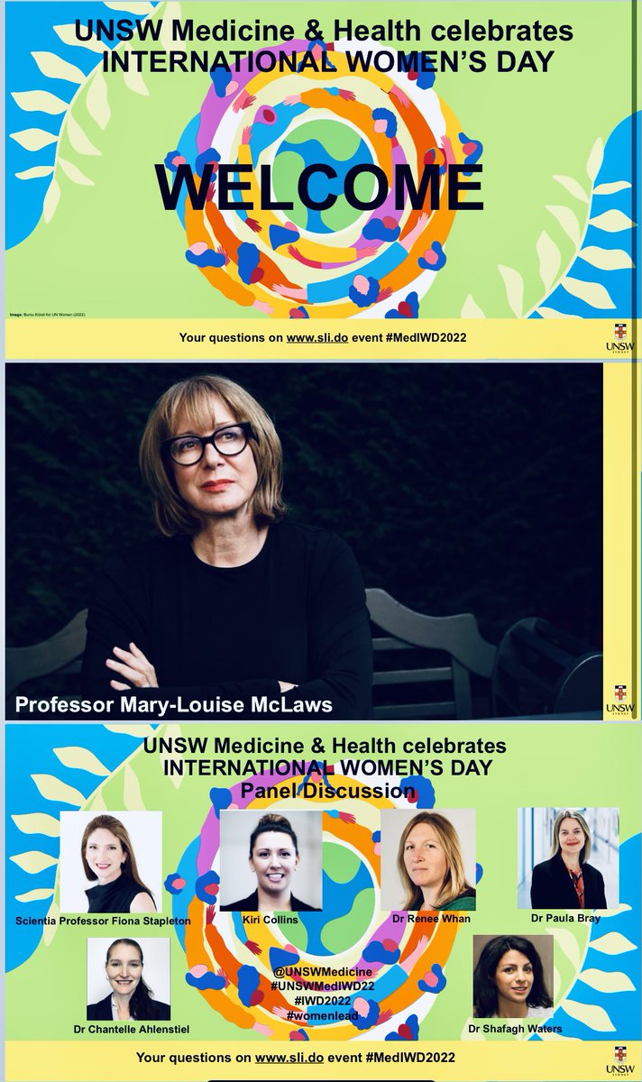 oin us today: UNSW Medicine is hosting an International Women’s Day event to raise awareness of the importance of a gender equal world by hearing from fabulous women on our panel about how they have navigated their careers. events.unsw.edu.au/event/unsw-med…