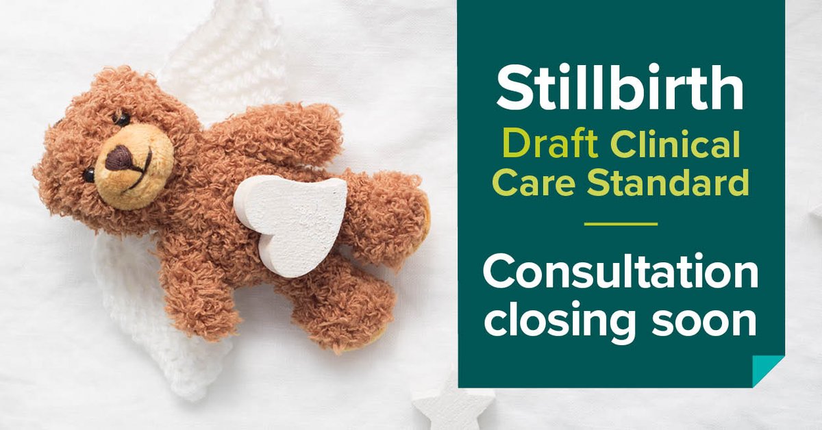 CLOSING SOON: To develop the draft #Stillbirth #CCS we've drawn on experts from specialities including #midwifery #generalpractice #obstetrics #gynaecology #pathology #sonography and #radiology. Have input by Monday 14 March: ow.ly/OeZh50I3XaK