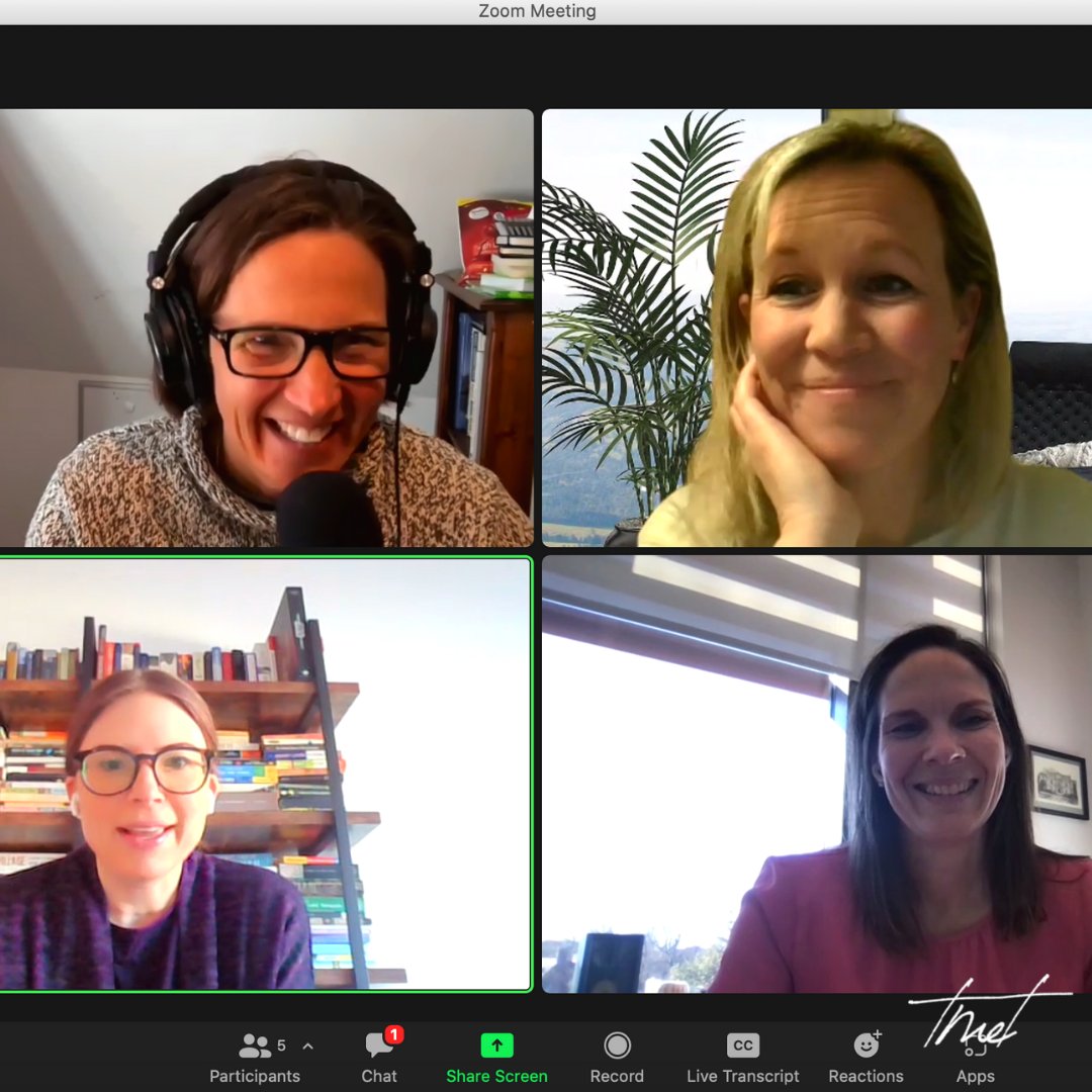 TellMeThisPod's tweet photo. Smiles all around 🤍 I am thrilled to share this week's podcast ~ Dr. Carrie Miller, Dr. Brianne Roos, Danielle Scorrano, and I dig into my book ~ wonderful to engage with others who have read the book. Enjoy ✨ https://t.co/cRqnnxDtlr
#DancingWithDiscomfort https://t.co/yCuTklMO3B