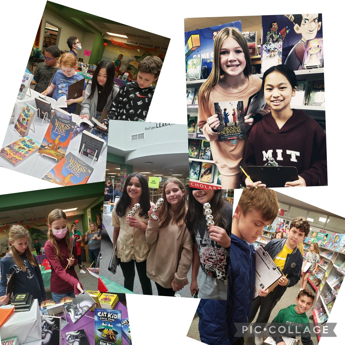 DIS students are excited to find great books at the DIS Scholastic Spring Book Fair going on in the DIS library through March 10 <a href="/DurhamLibraryTX/">DurhamLibrarytx</a> <a href="/Carrollisd/">Carroll ISD</a> <a href="/CISDLibraries/">CISD Libraries</a> @DonDurhamSLC @scholasticbookfairs