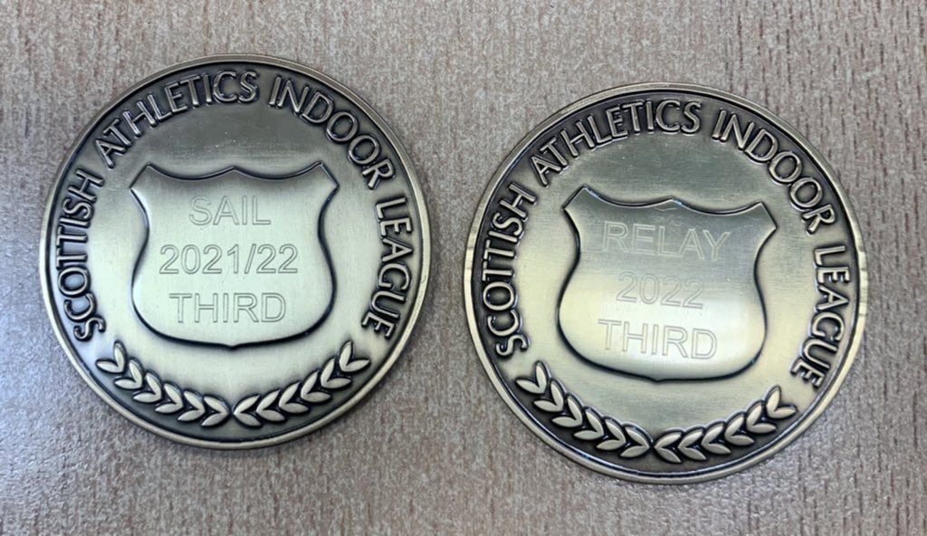 A and his team <a href="/scotathletics/">scottishathletics</a> over the weekend were fantastic! Well done to the team getting a bronze for the relay and taking bronze in the Scottish league too 🙌🏻