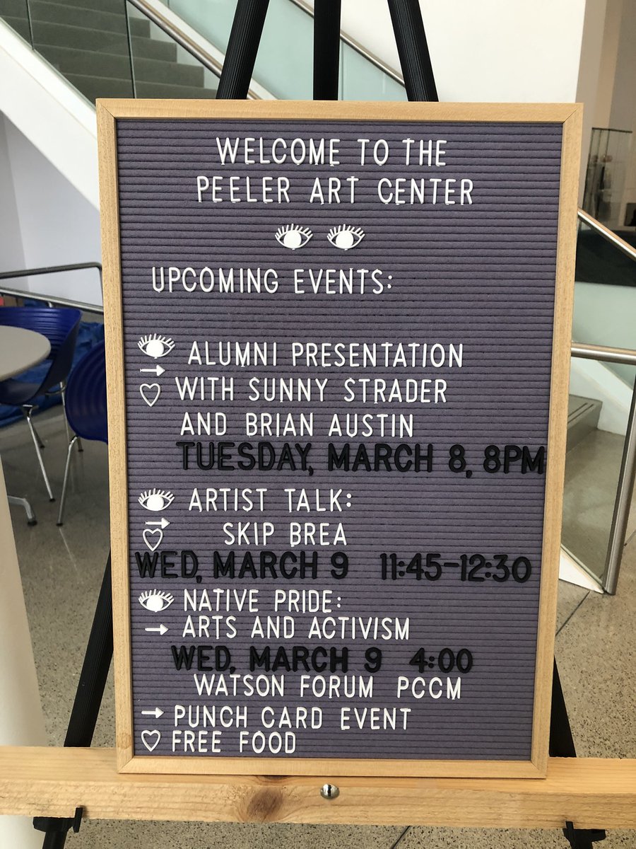 Hey <a href="/DePauwU/">DePauw University</a>, come to the Artist Talk tomorrow with <a href="/sunnystrader/">Sunlight Oracle</a> &amp; Me at 8pm at Peeler. We will discuss art, film, and mediumship and there will be a special screening of my new short film Leave Your Name!