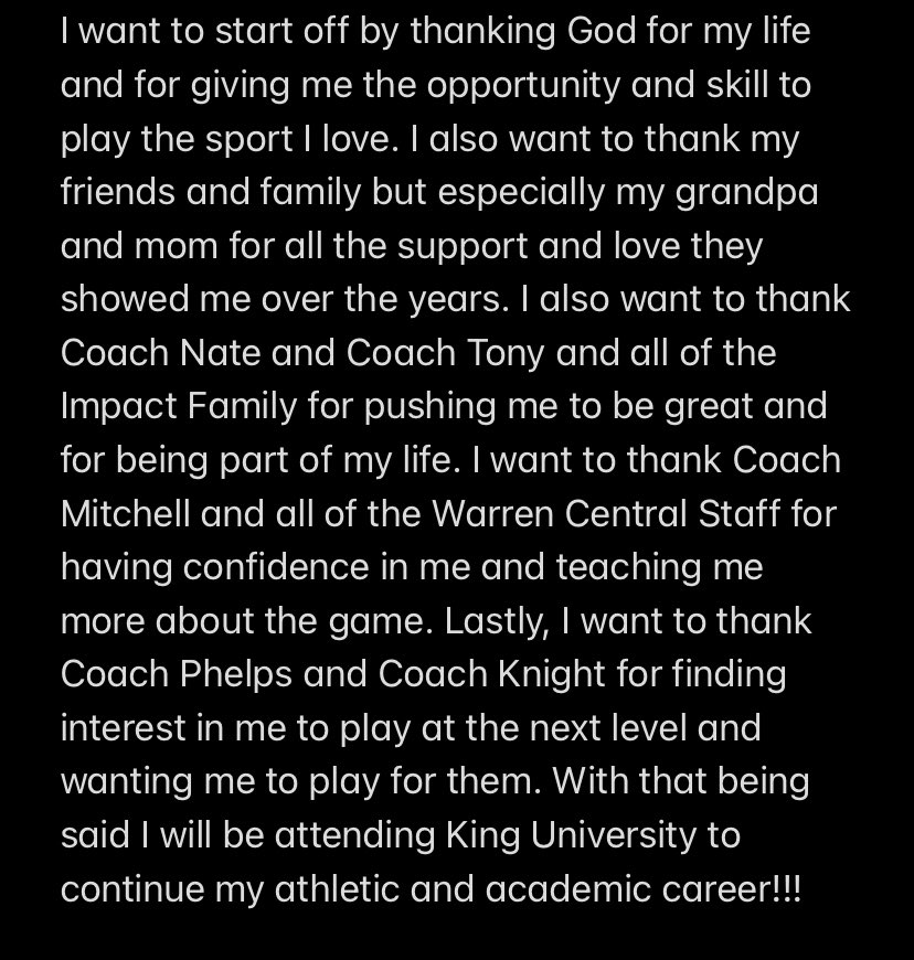 Leleball14's tweet photo. Excited to announce my Commitment to King University!! Can’t wait to see what God has in store for me!!
@king_wbb 
@coachndickson @WCTEAMTOGETHER https://t.co/xC7Knze5cZ