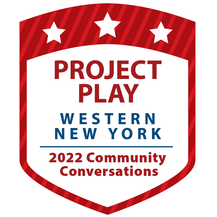 ProjectPlayWNY's tweet photo. Have you register yet?
Please join us for the Project Play Western New York 2022 March Community Conversations. Visit https://t.co/tTQYFq0NPn for more details and how to register!
#ppwny #communityconversations https://t.co/kaBNMjCVpP
