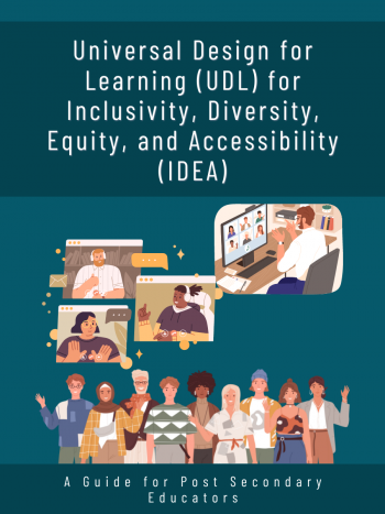 nbaker's tweet photo. After almost a year of hard work, I'm super excited to share the release of an amazing new resource Universal Design for Learning (UDL) for Inclusivity, Diversity, Equity, and Accessibility (IDEA): https://t.co/5BEaqznuV8 https://t.co/tDHJLq3kt7