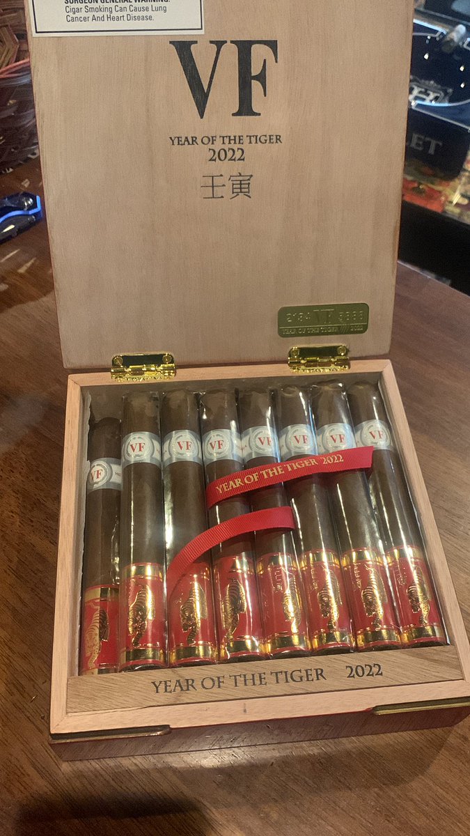 The Vega Fina 2022 Year of the Tiger has arrived!