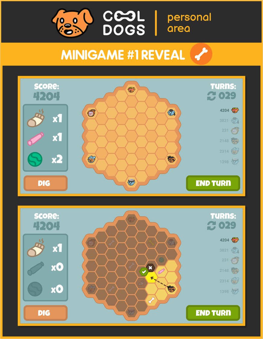 cooldognfts's tweet photo. P2E Mini Game #1 🐶🎮 https://t.co/JjeFbMbhni