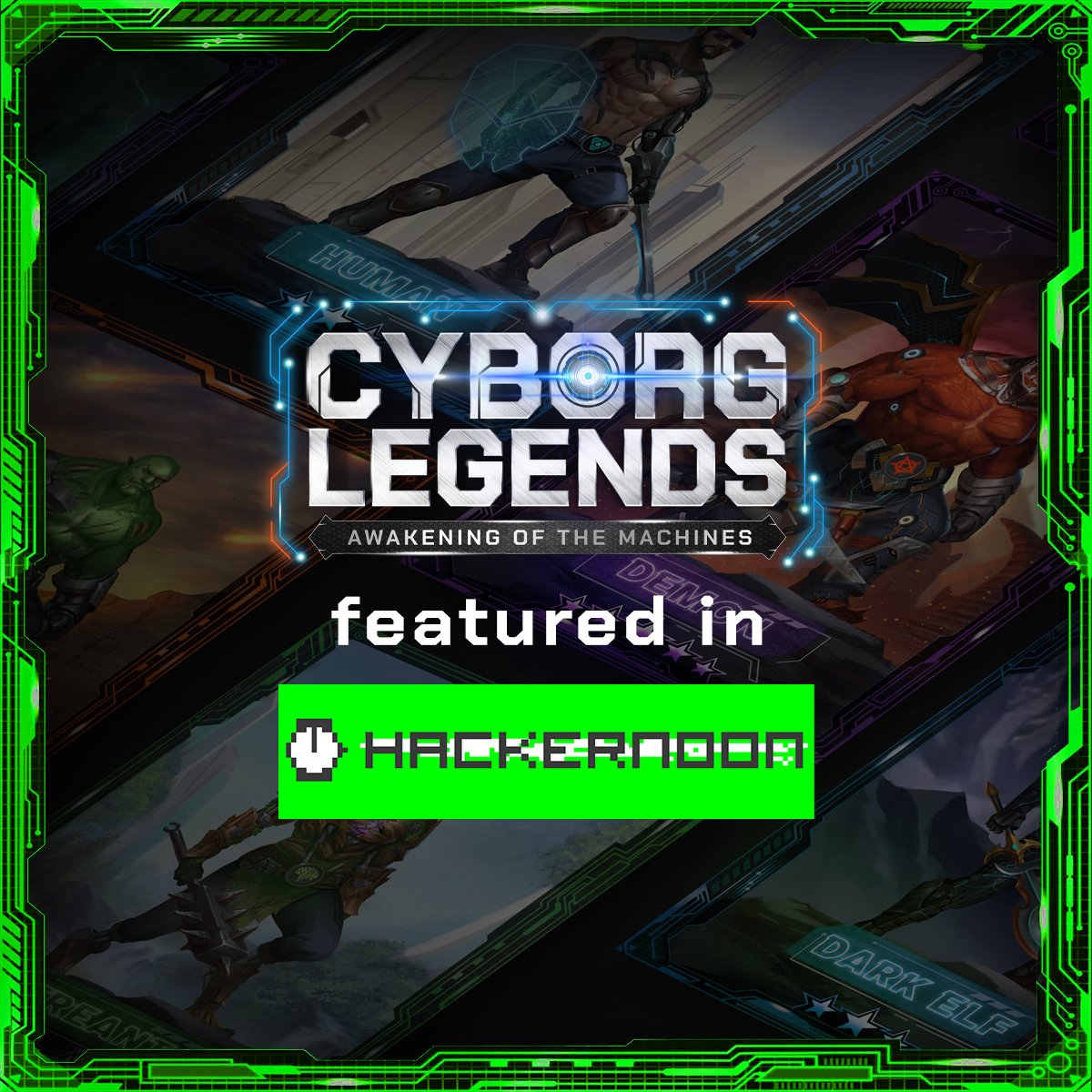 Cyborg Legends tweet media