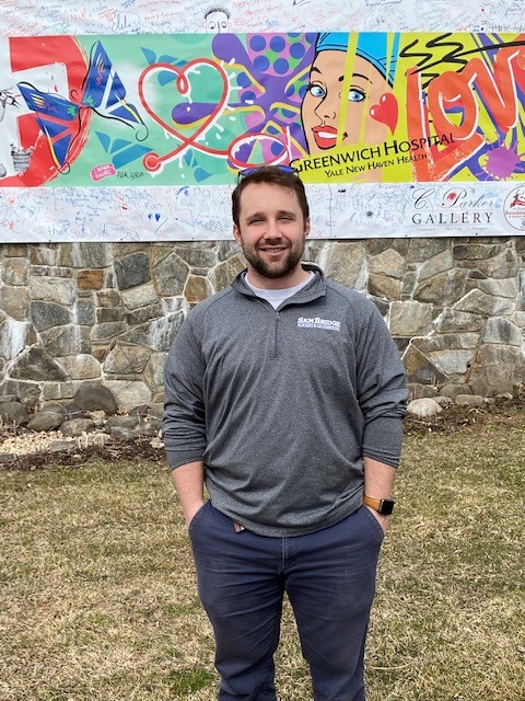 Today we unveiled the mural given to <a href="/GreenHosp/">Greenwich Hospital</a> by  <a href="/SamBridgeNsy/">Sam Bridge Nursery</a> and the <a href="/CParkerGallery/">C. Parker Gallery</a>. Created by <a href="/RickGarciaArt/">Rick Garcia</a> and signed by hundreds of our neighbors, the mural honors our frontline workers and the unprecedented journey experienced over the past few years. #ynhhsgratitude