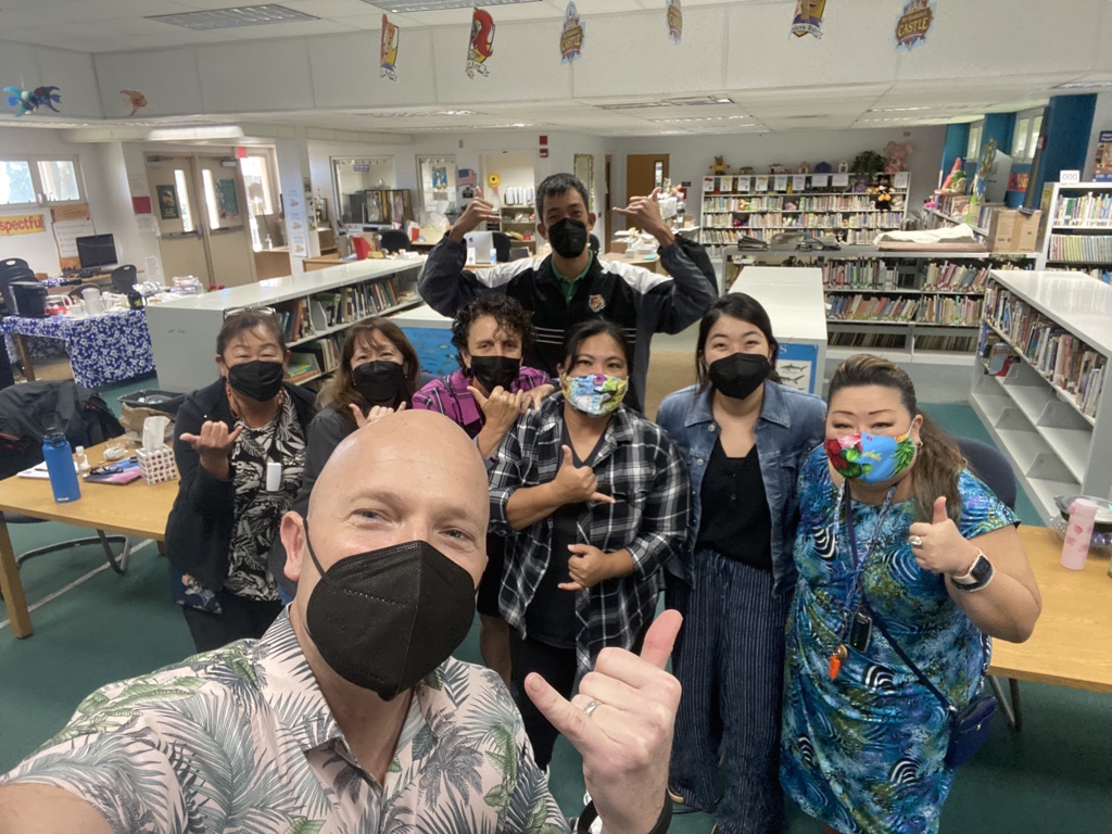 Fantastic morning with teacher and building leaders at Alvah Scott Elementary #disruptivethink #808educate #digilead