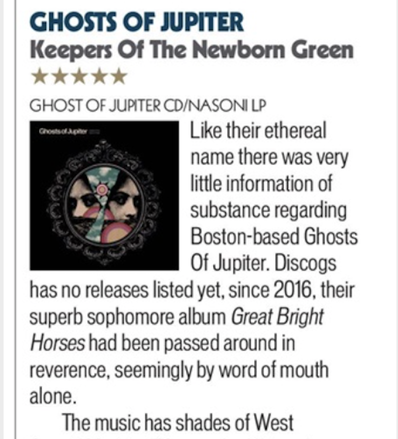 G_O_J's tweet photo. Thank you to Richard Allen &amp; @shindigmagazine for this  5-star review of our most recent album "Keepers of the Newborn Green." Stay tuned for vinyl pre-sale! https://t.co/YzDdYcXcoo