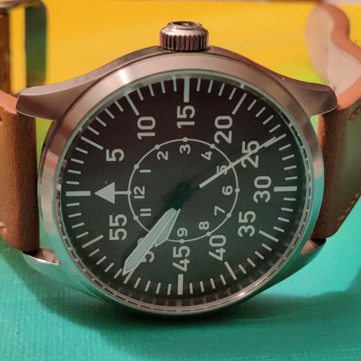 WatchYouKnow1's tweet photo. Islander ISL-99
This brand is possibly the king of the  bang for the buck brands. You get so much for a great price.

Check out my review of this watch: 
https://t.co/F46nPGhekS

#islandwatch #islanderwatch #aviatorwatch #planesandwatches #watchesandplanes #sapphirecrystal #watch https://t.co/VO0qqQabXk