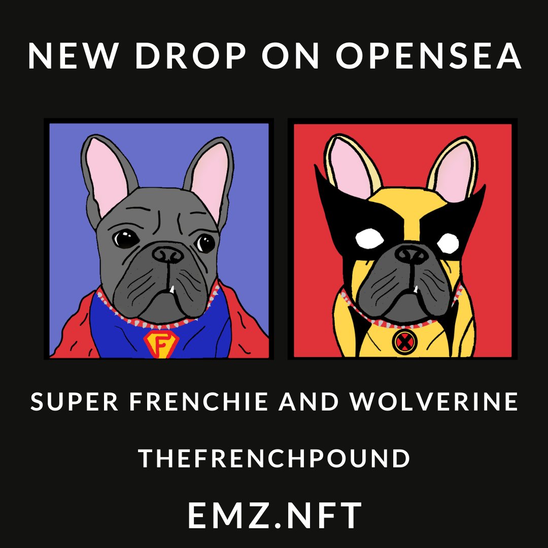 emznft's tweet photo. New drop in OpenSea, no gas fees!! #nft #nfts #nftcommunity #nftcollection #opensea https://t.co/iBfCno7rll